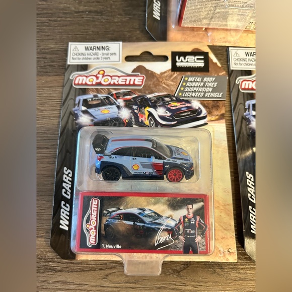 Set Of 3 Majorette Die Cast Rally Cars - Picture 2 of 5